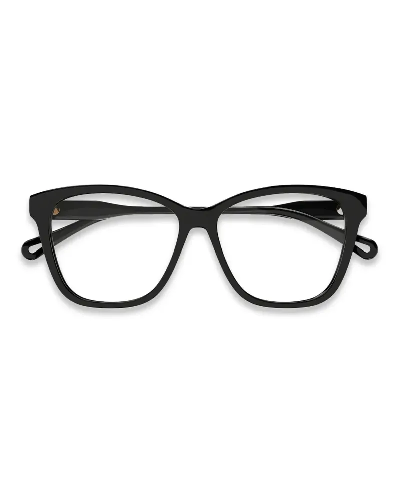 Chloé square-frame glasses - Schwarz Schwarz