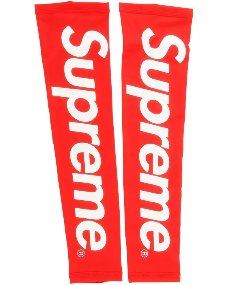Supreme Being Stulpen mit Logo - Rot Rot