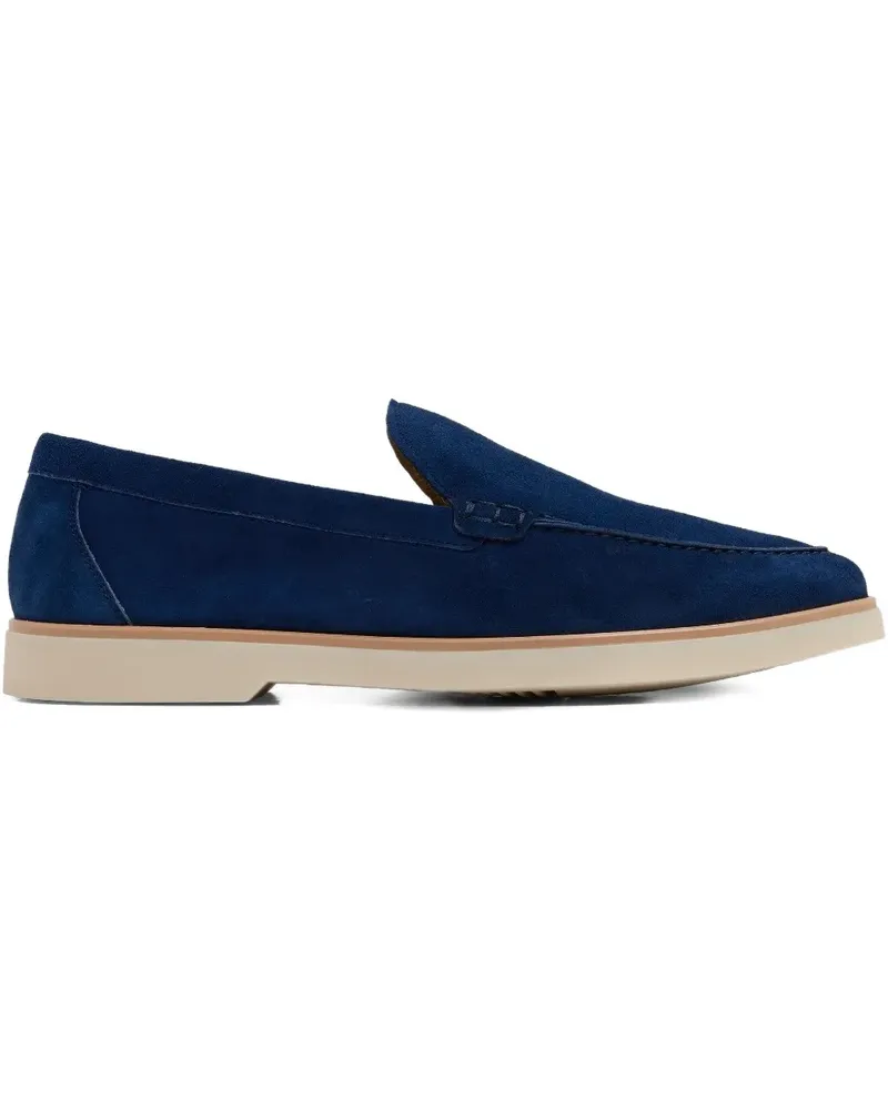 Magnanni Loafer aus Wildleder - Blau Blau