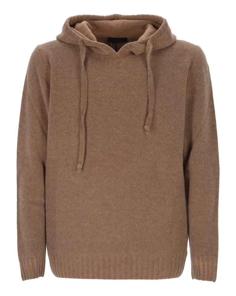 Outfit drawstring hoodie - Braun Braun
