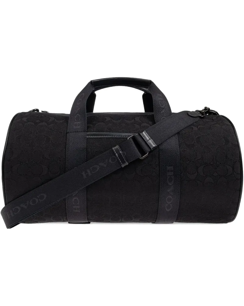 Coach Theo Reisetasche mit Monogramm - Schwarz Schwarz