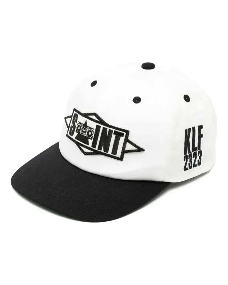 SAINT MXXXXXX Baseballkappe mit Logo-Stickerei - Weiß Weiß
