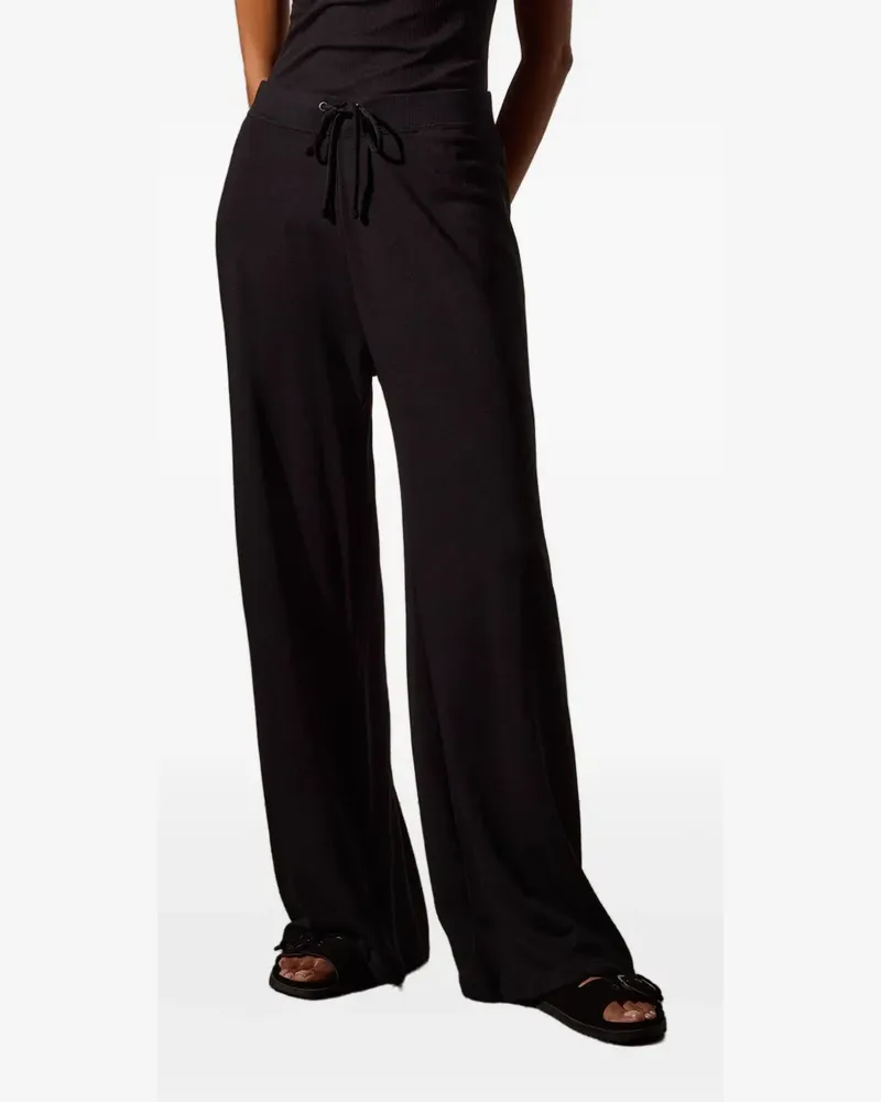 James Perse drawstring track pants - Schwarz Schwarz