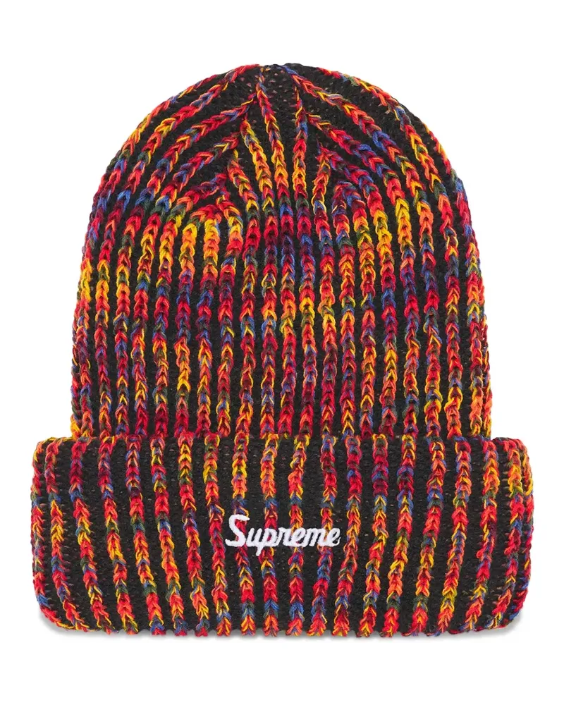 Supreme Being loose gauge beanie hat - Schwarz Schwarz