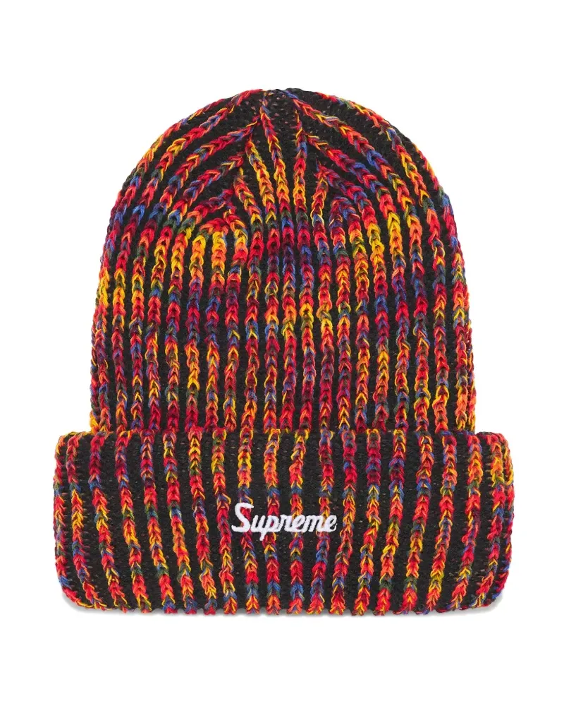 Supreme Being Loose Gauge Beanie - Schwarz Schwarz