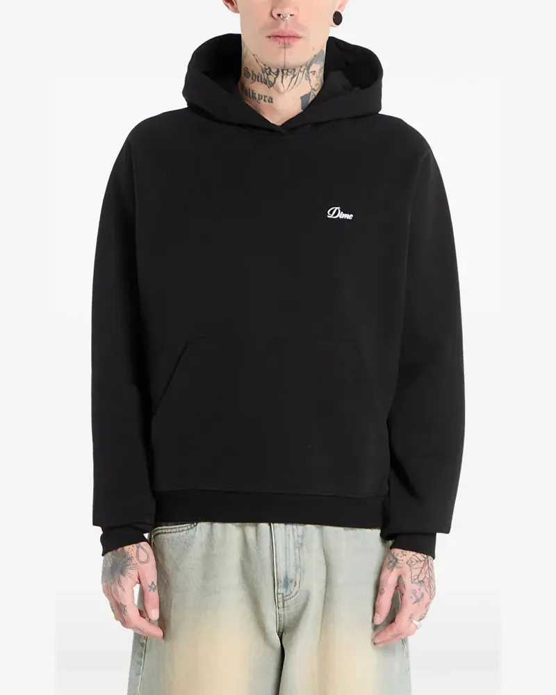 Dime Hoodie mit Logo - Schwarz Schwarz