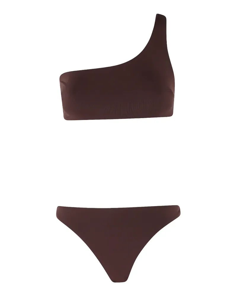 Federica Tosi one-shoulder bikini - Braun Braun