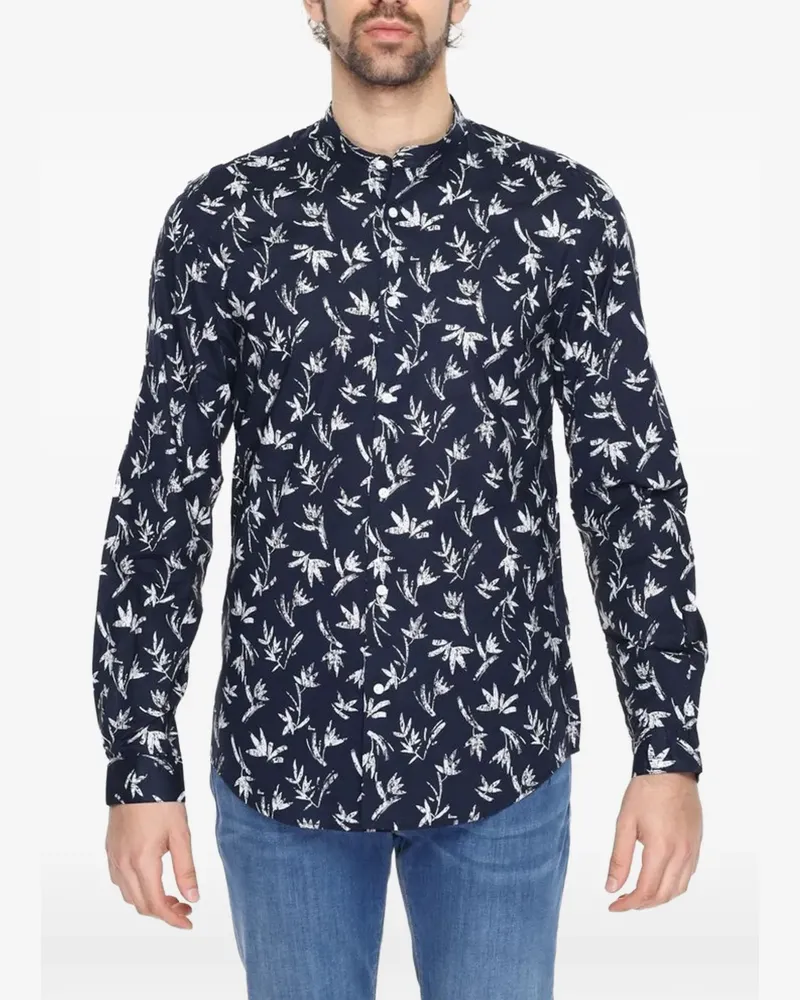 Antony Morato floral-print shirt - Blau Blau
