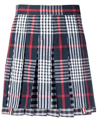 Thom Browne Asymmetrischer Rock mit Faltendetails Blau