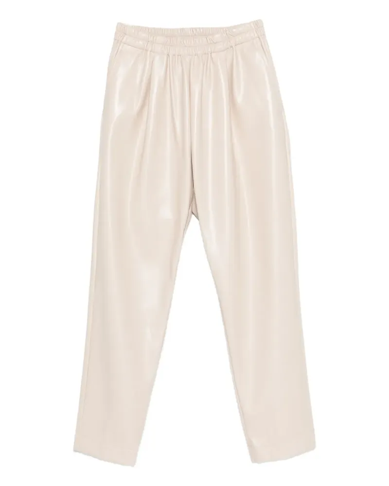 Jucca elastic-waist trousers - Nude Nude