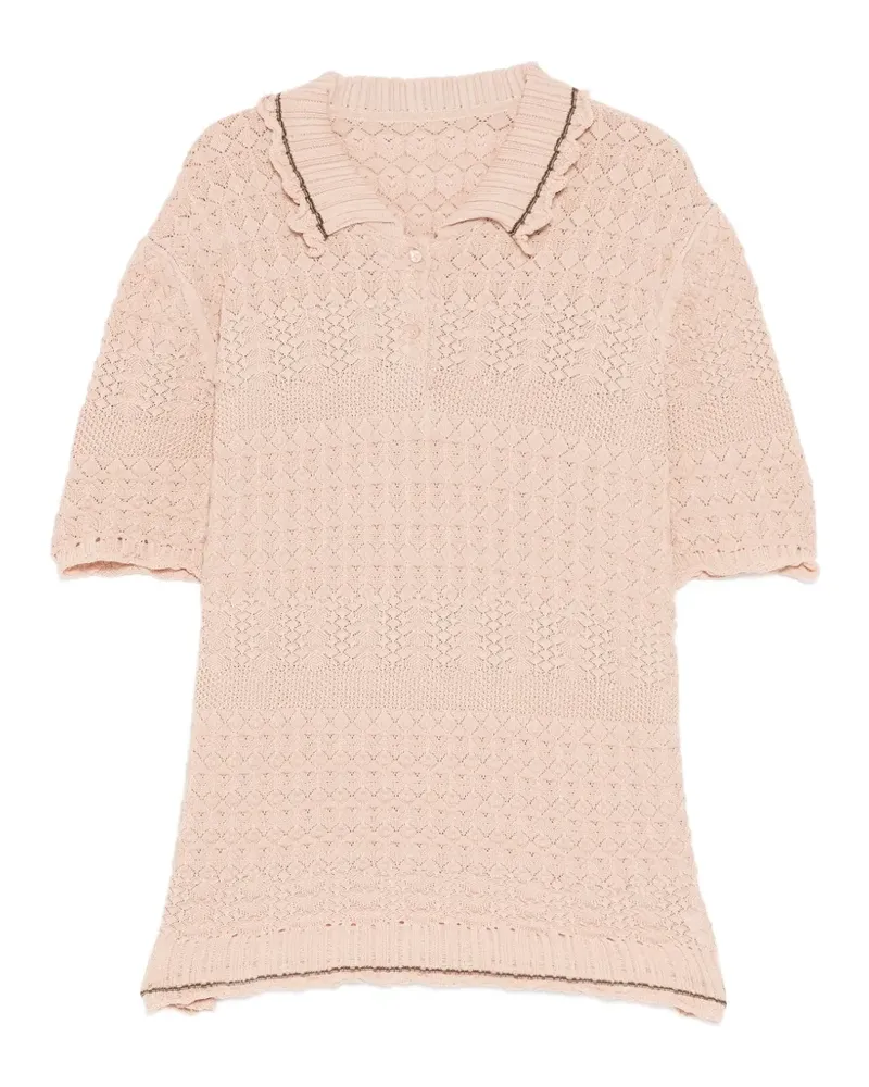 JNBY Artistic Poloshirt - Rosa Rosa