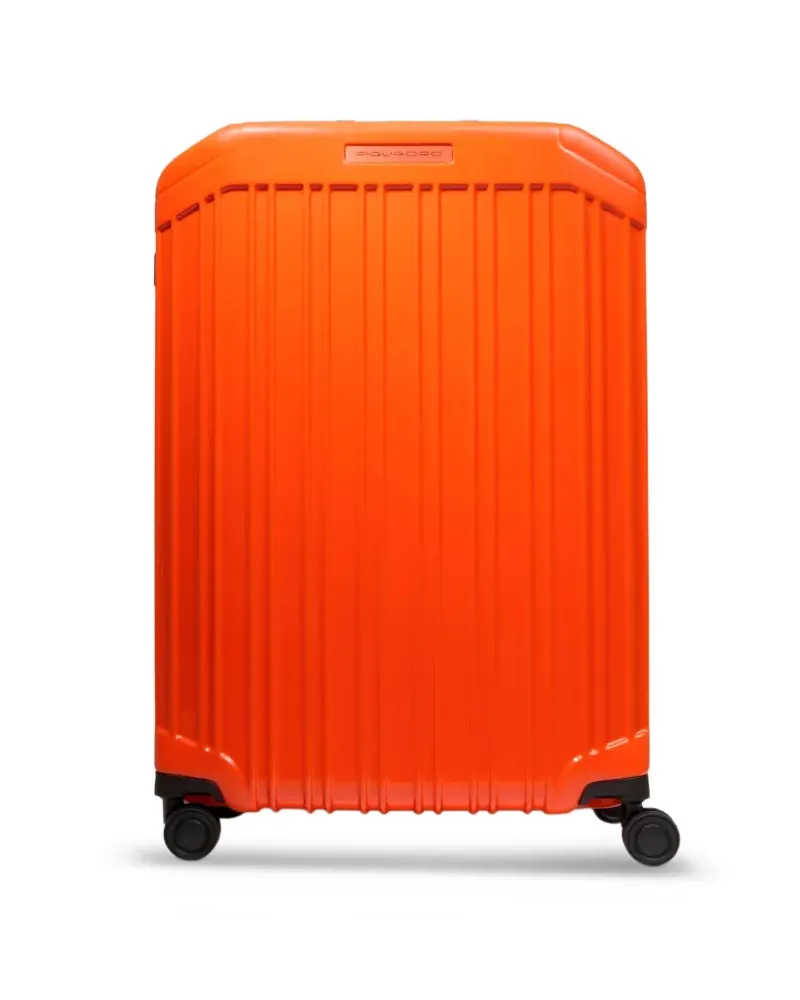 Piquadro Erweiterbarer Rollkoffer - Orange Orange