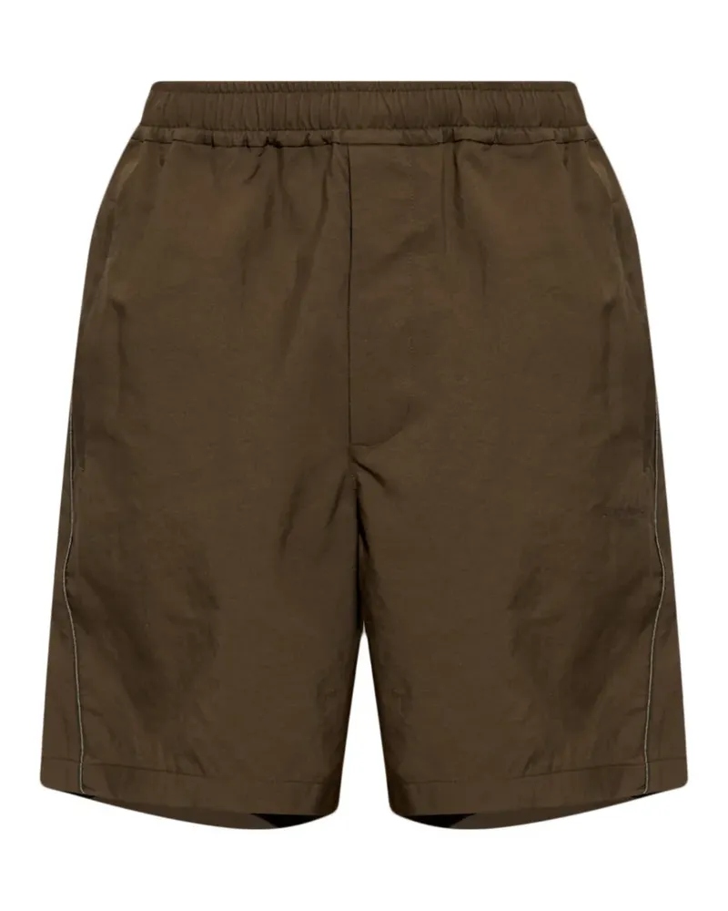 Givenchy Shorts mit Logo-Stickerei - Braun Braun