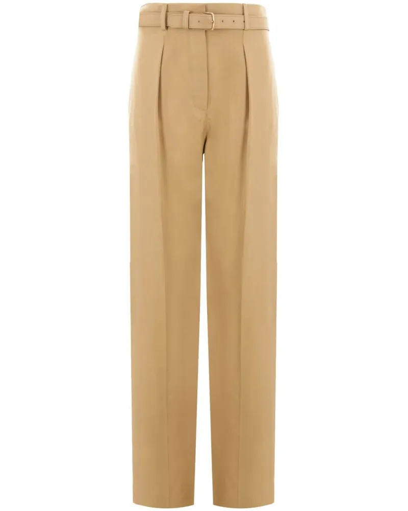 Loro Piana Edward Seidenhose - Nude Nude