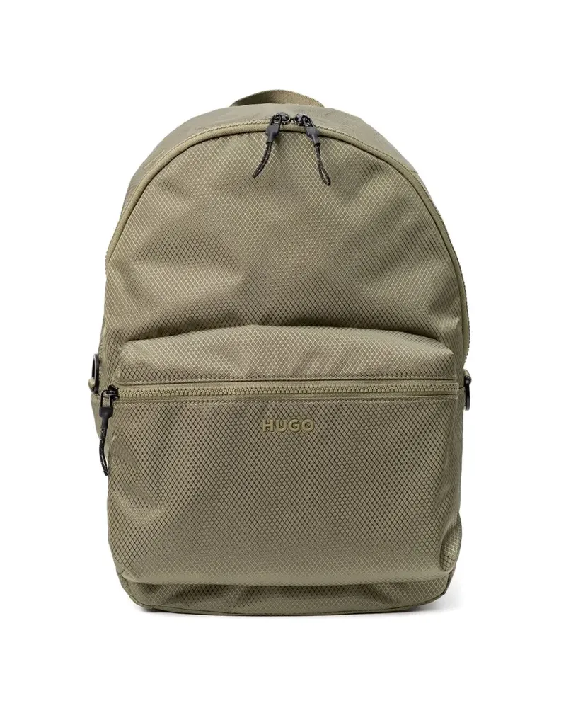 HUGO BOSS Strukturierter Rucksack - Grün Grün