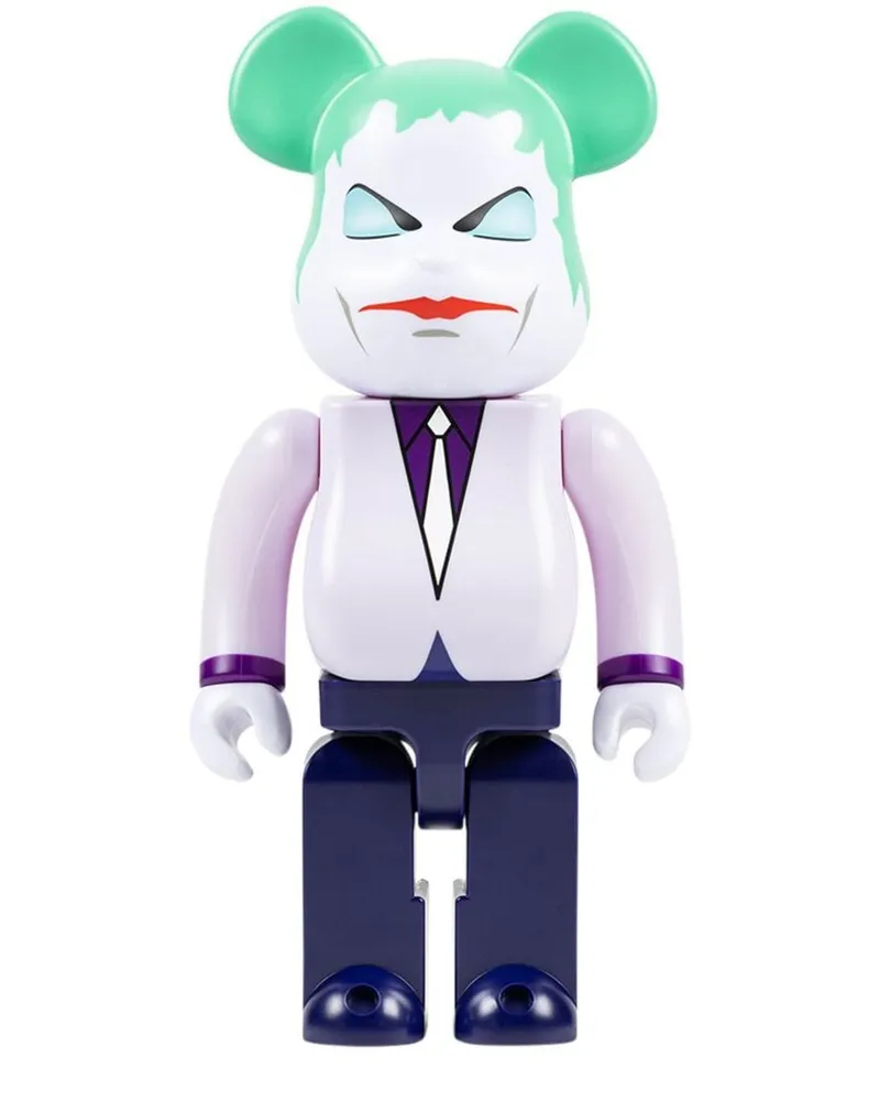 Medicom Toy x DC The Joker The Dark Knight Returns BE@RBRICK 400% Figur Schwarz