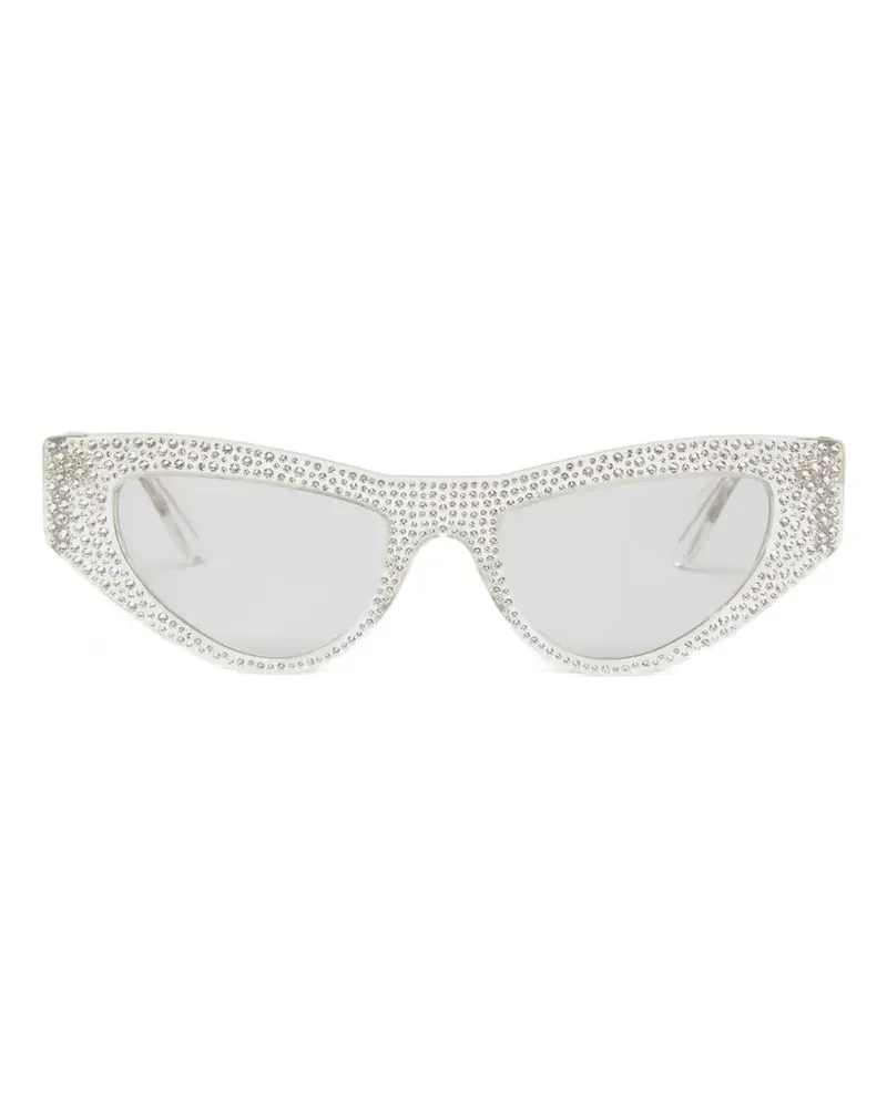 Pinko Sonnenbrille mit Cat-Eye-Verzierung - Grau Grau