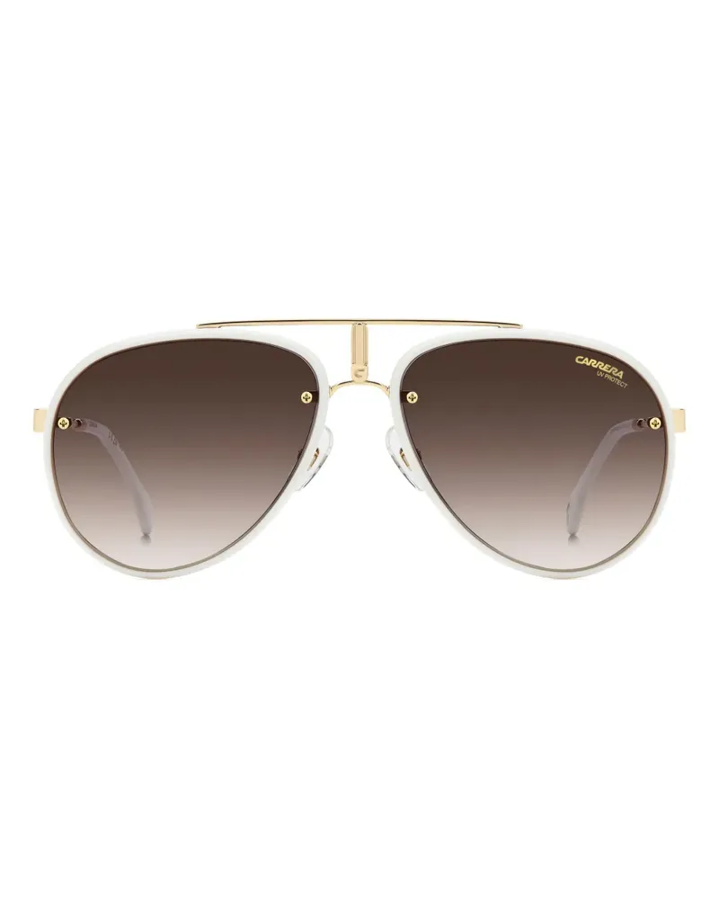 Carrera Getönte Pilotenbrille - Gold Gold