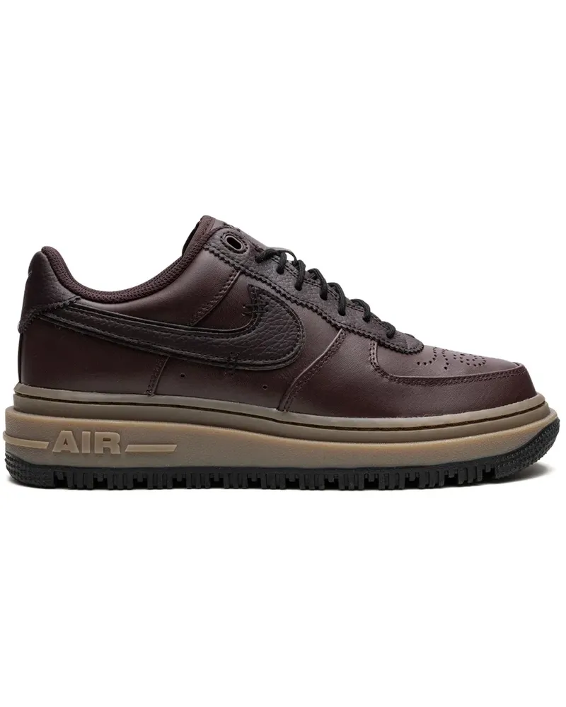 Nike Air Force 1 Low Luxe Brown Basalt Sneakers - Braun Braun