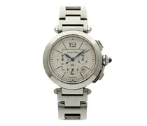 Pasha Chronograph 42mm watch - Weiß