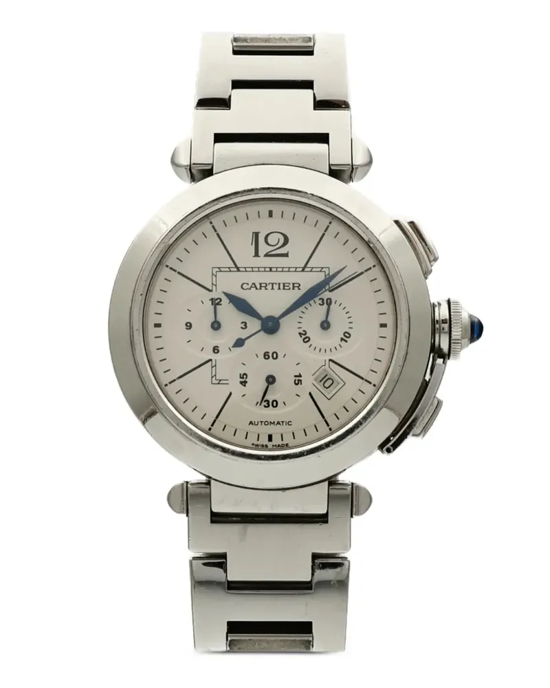 Cartier Pasha Chronograph 42mm watch - Weiß Weiß