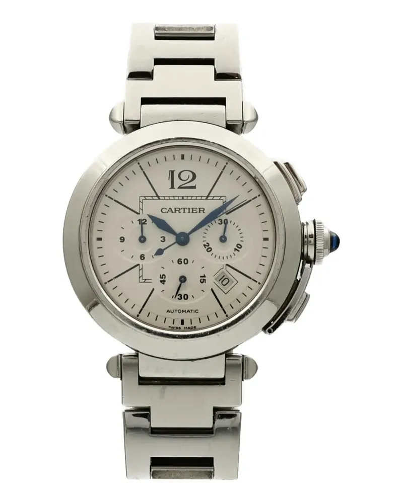 Cartier Pasha Chronograph 42mm watch - Weiß Weiß