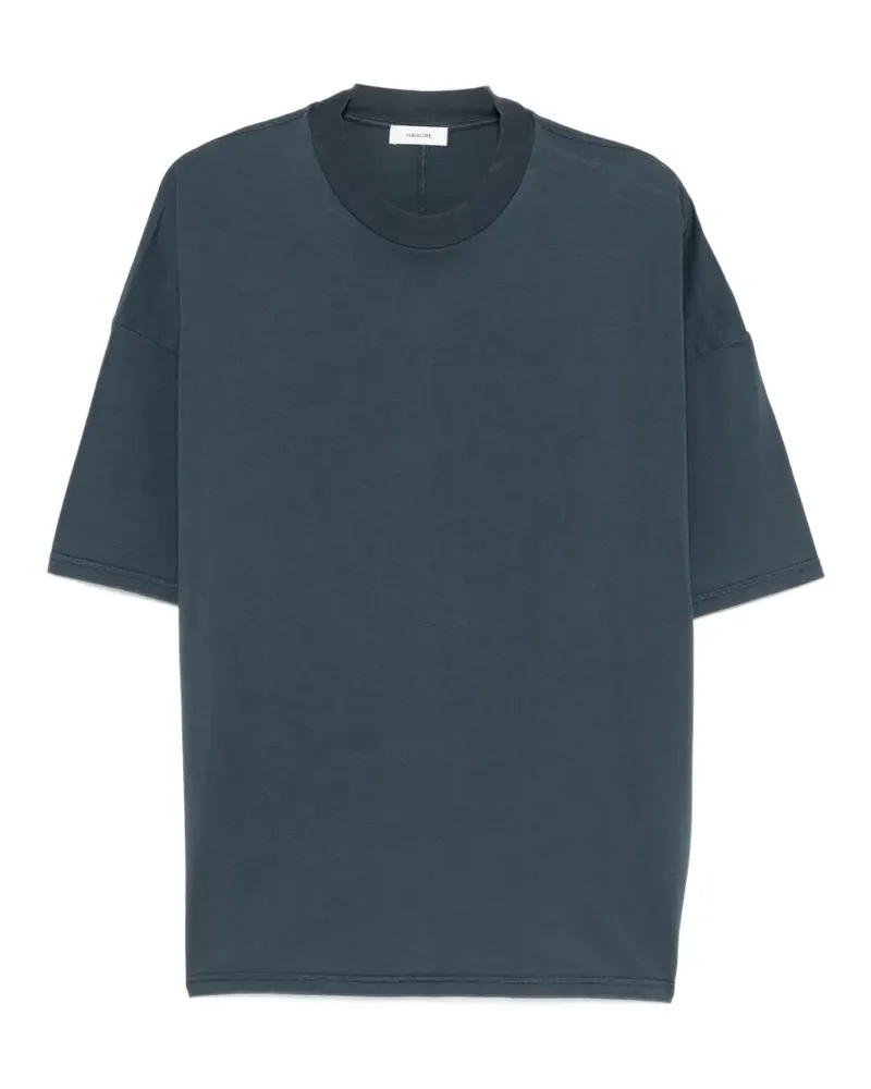 Haikure Virgil T-Shirt mit rundem Ausschnitt - Blau Blau