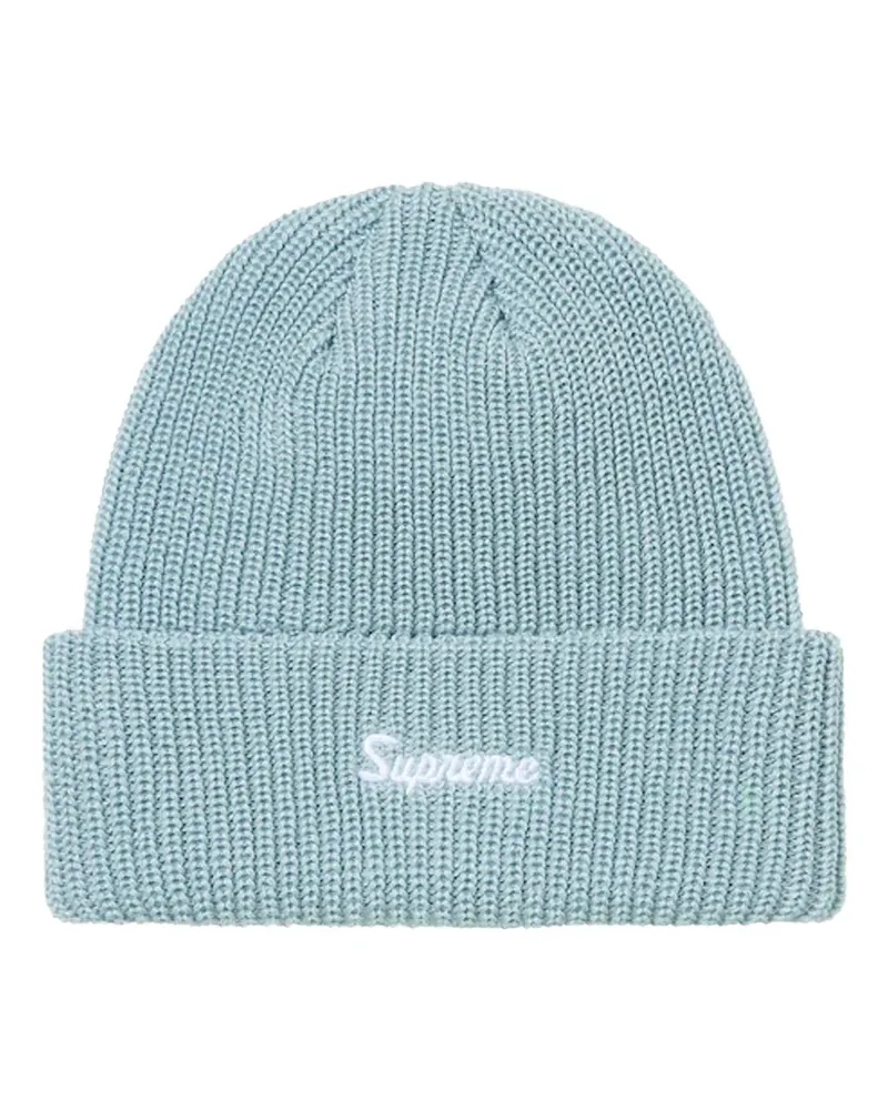 Supreme Being Loose Gauge Beanie - Blau Blau