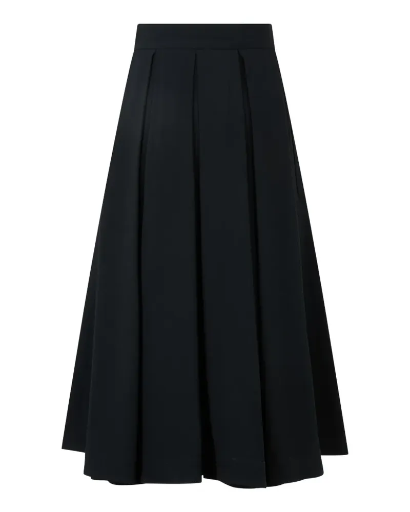 Moschino high-waisted pleated maxi skirt - Schwarz Schwarz
