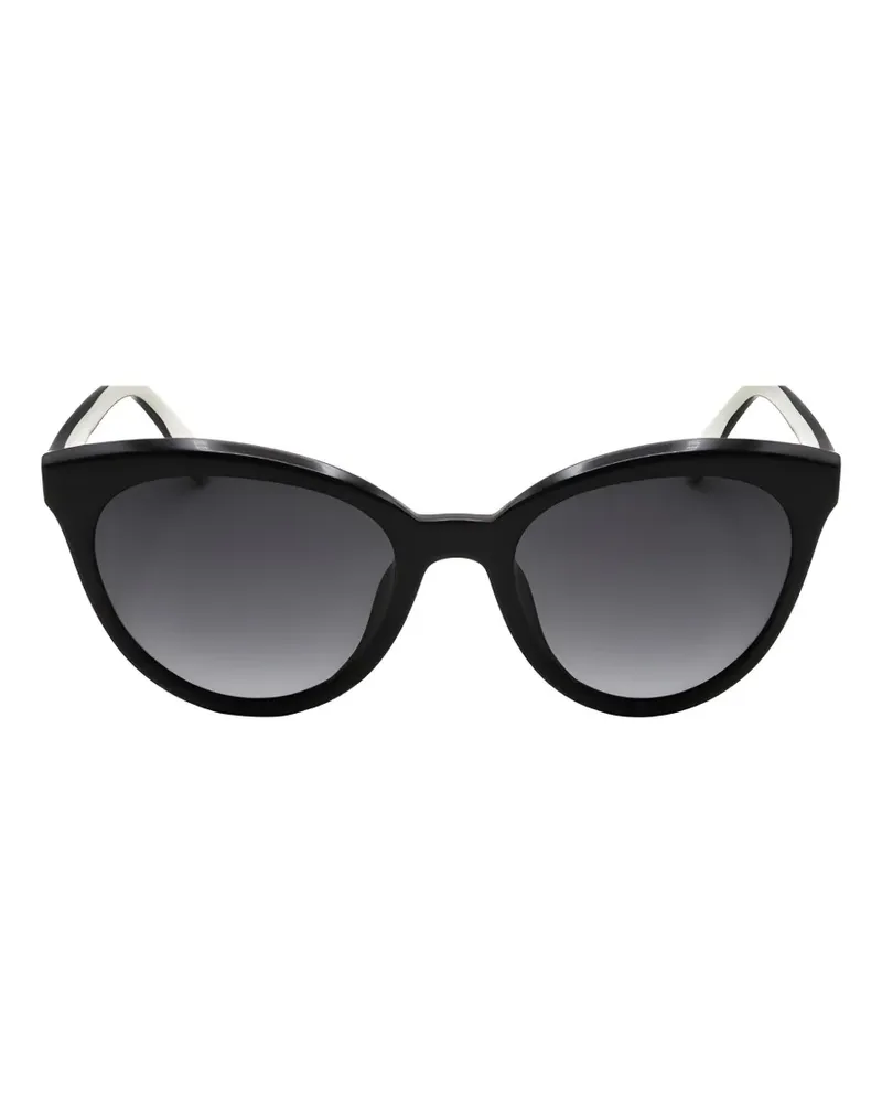 Kate Spade Cat-Eye-Sonnenbrille - Schwarz Schwarz