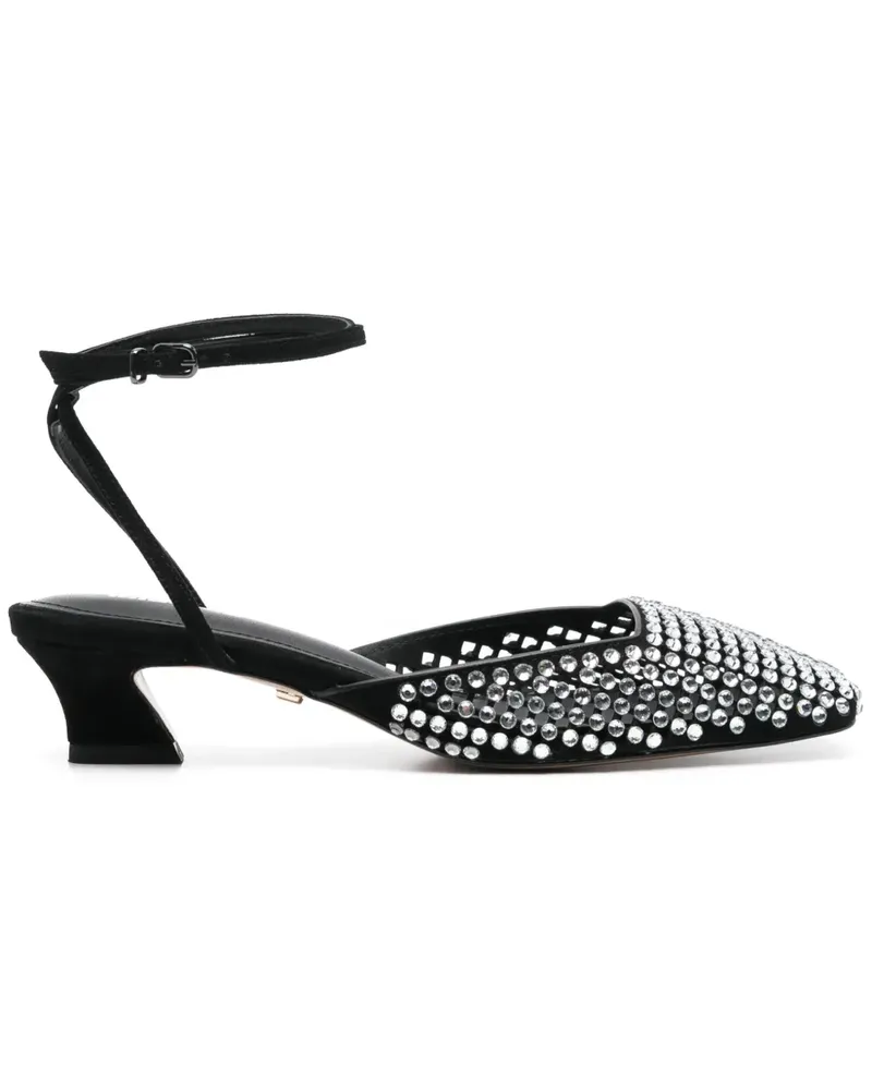 Lola Cruz Pia Pumps 40mm - Schwarz Schwarz