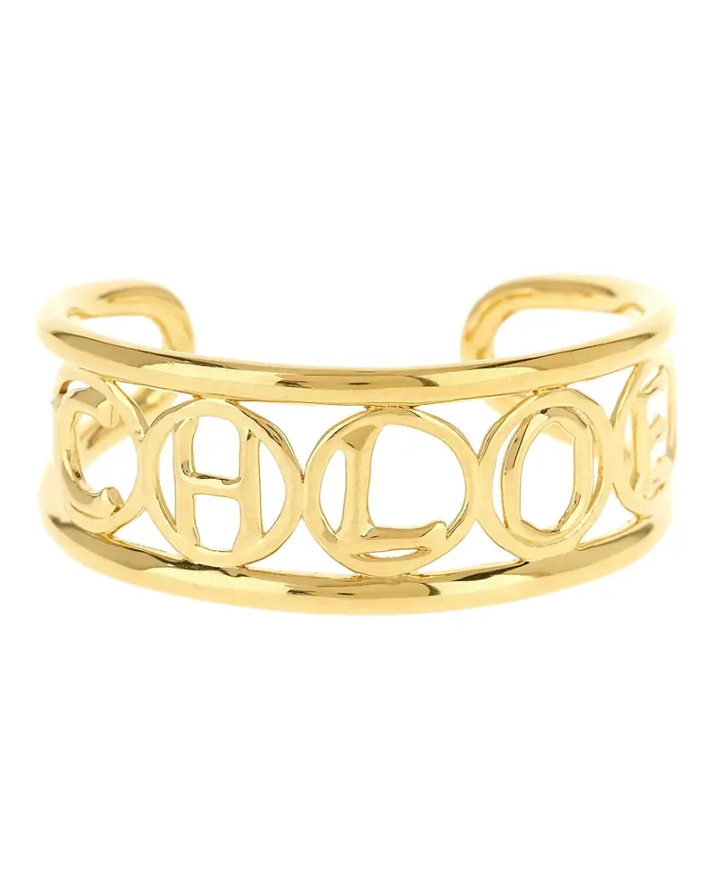 Chloé Script Armreif - Gold Gold