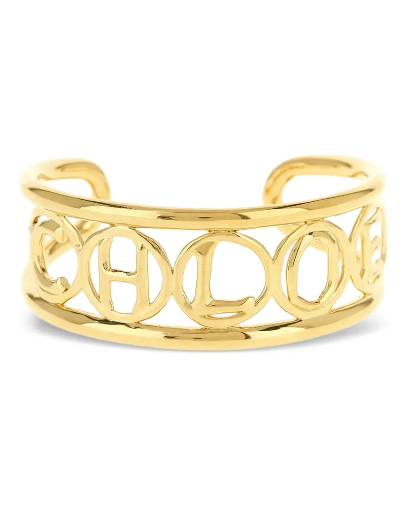 Chloé Script Armreif - Gold Gold