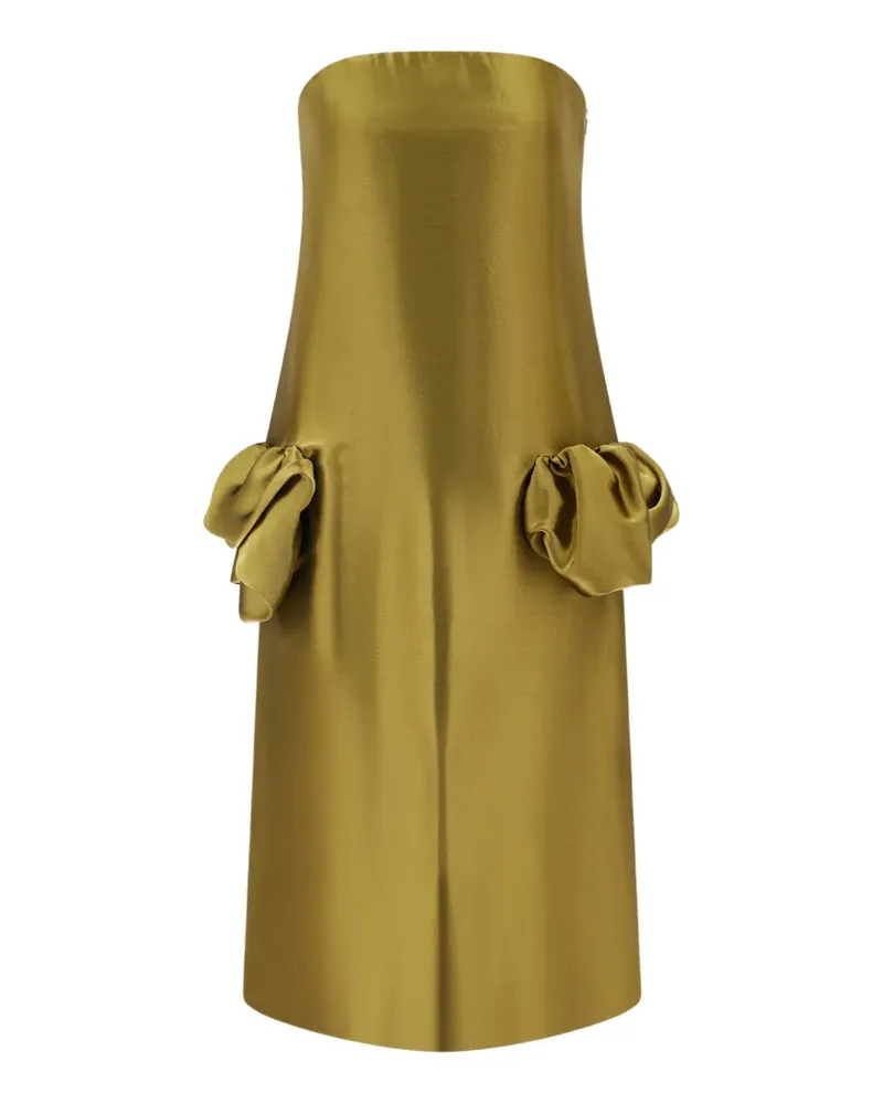 Ferragamo Liquid Kleid aus Lamé - Gold Gold