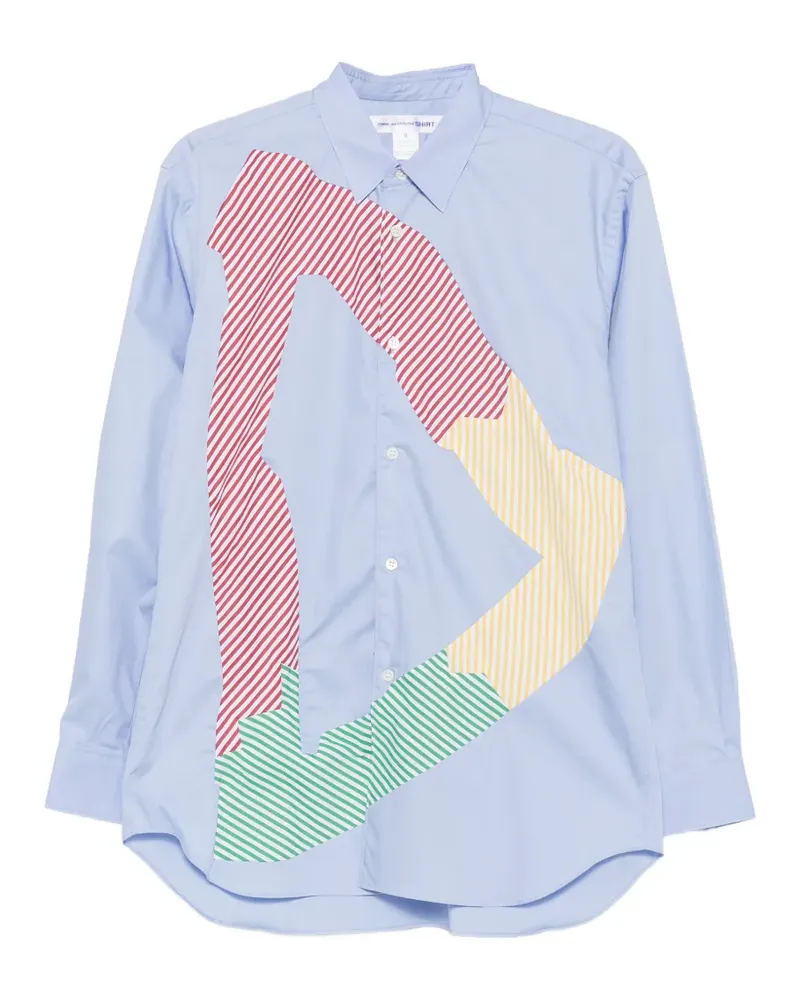 Comme des Garçons Klassisches Hemd - Blau Blau