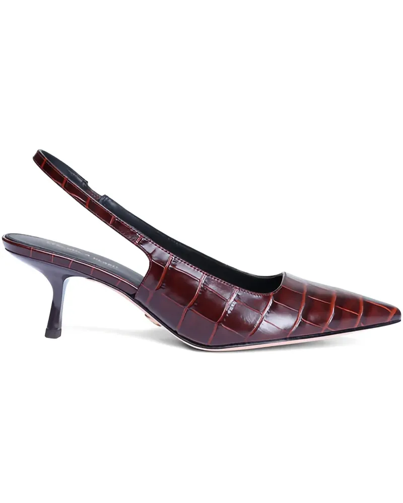 Veronica Beard Spitze Slingback-Pumps - Braun Braun