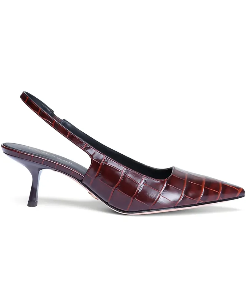 Veronica Beard Spitze Slingback-Pumps - Rot Rot