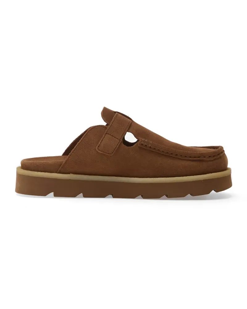Clarks Meare Mocc buckle-fastening sneakers - Braun Braun
