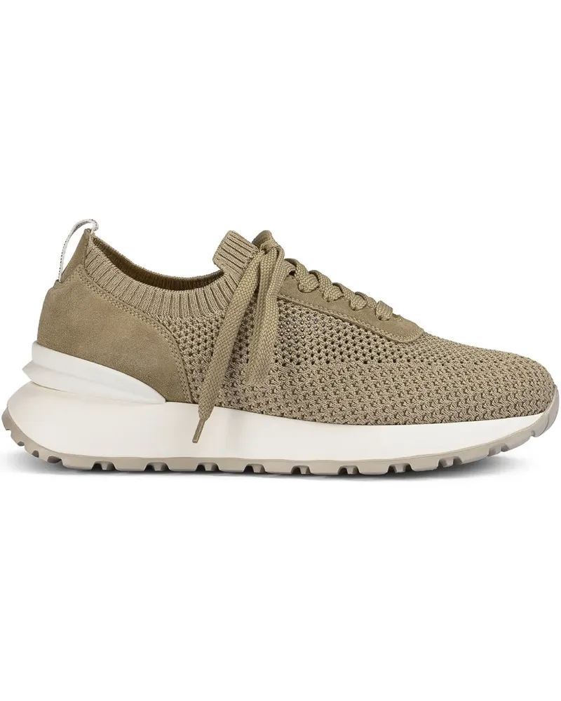 Doucal´s Sneakers mit Schnürung - Nude Nude