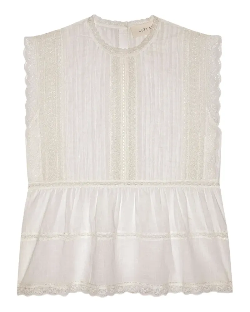 The Great Sonnet lace top - Nude Nude