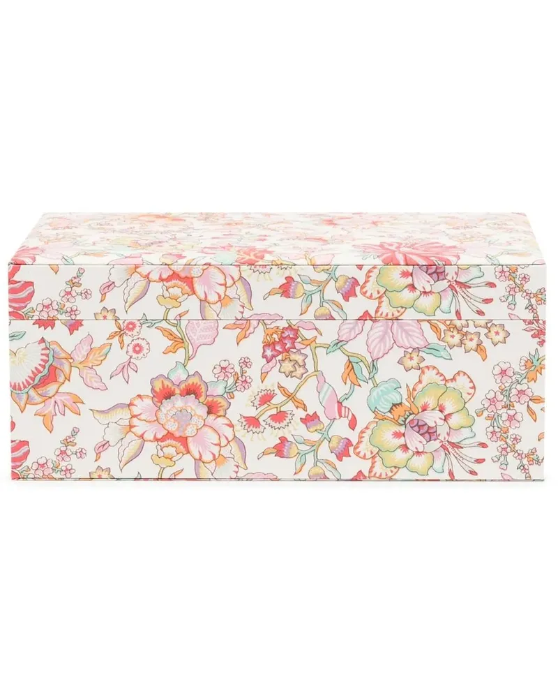 Sophie Bille Brahe Schmuckkästchen mit blumigem Print - Mehrfarbig Mehrfarbig