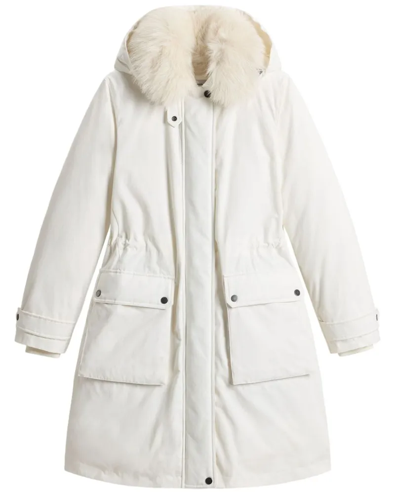Woolrich Mittelgroßer Arctic Parka - Weiß Weiß