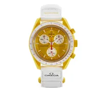 x Swatch Speedmasters Moonswatch Armbanduhr 42mm - Gelb