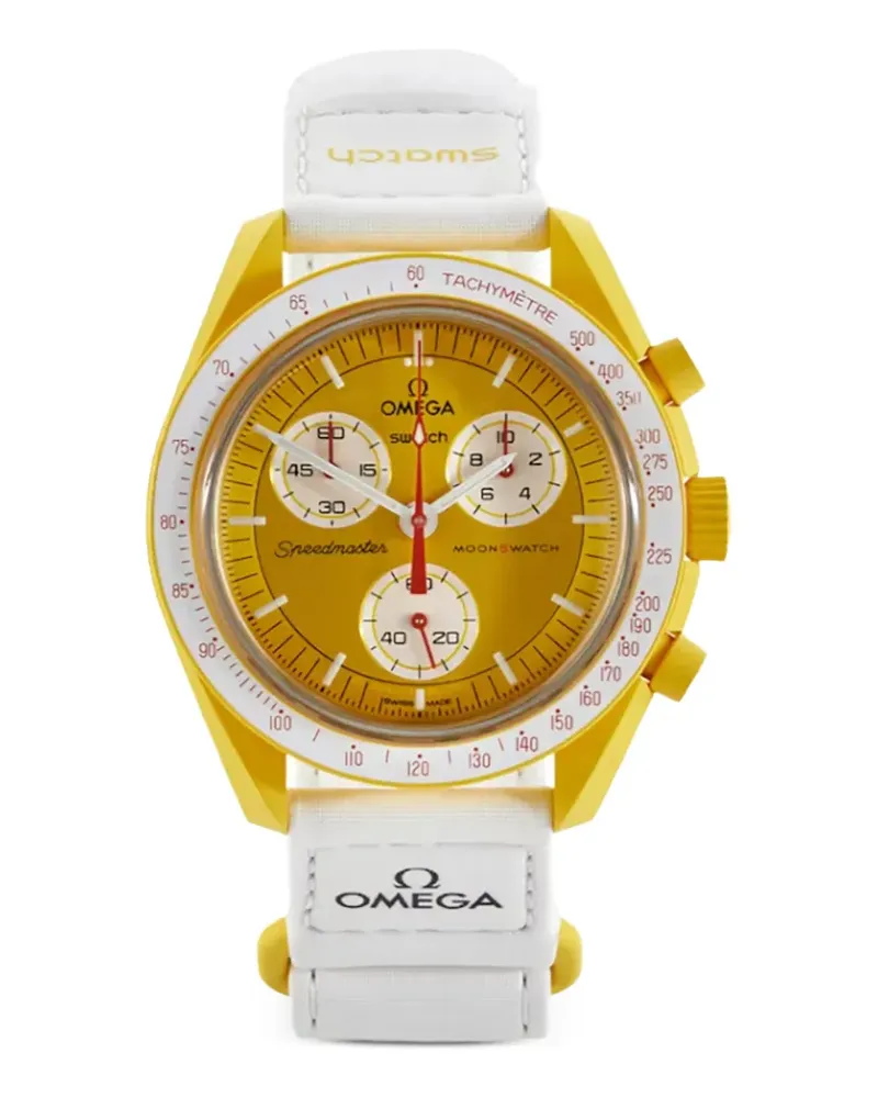 Omega x Swatch Speedmasters Moonswatch 42mm watch - Gelb Gelb