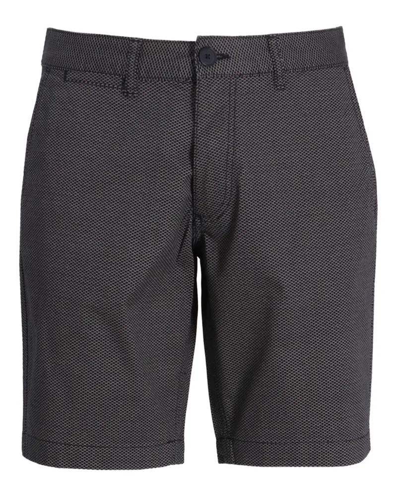 Armani Exchange Shorts mit Mikro-Muster - Grau Grau
