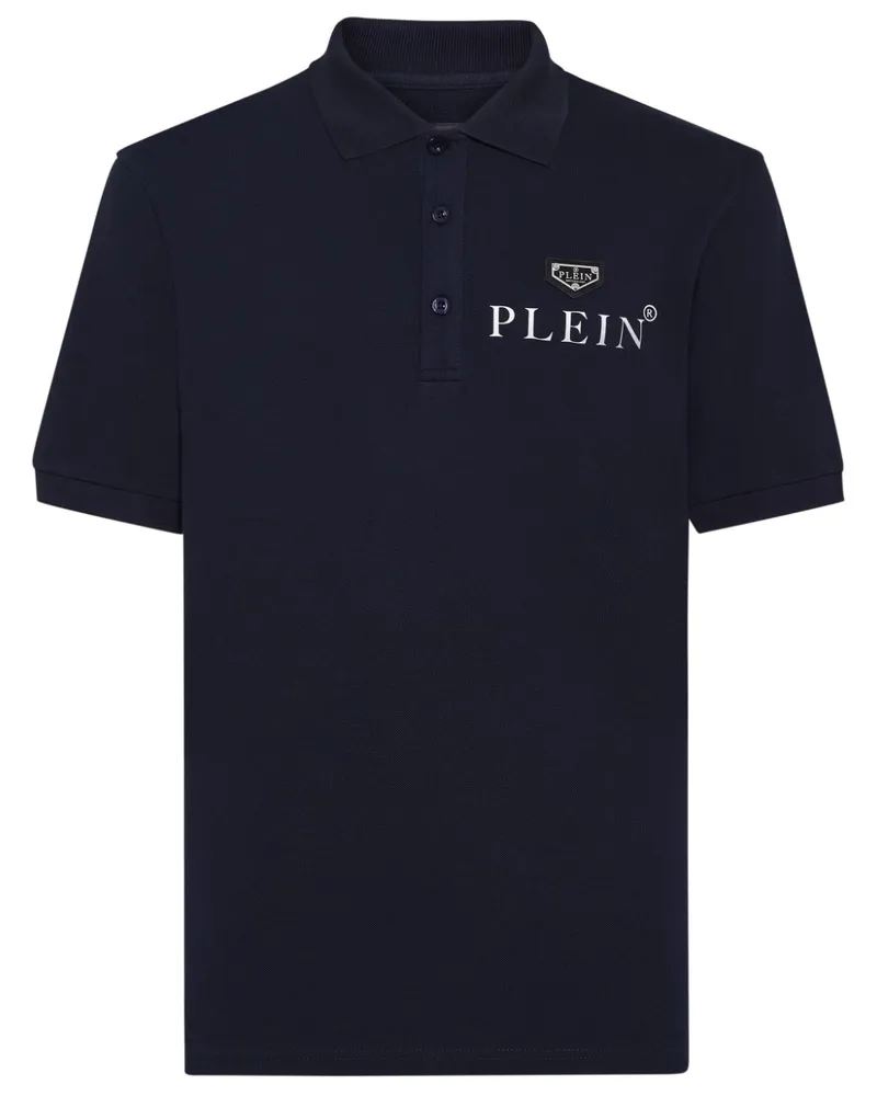 Philipp Plein Iconic Poloshirt - Blau Blau