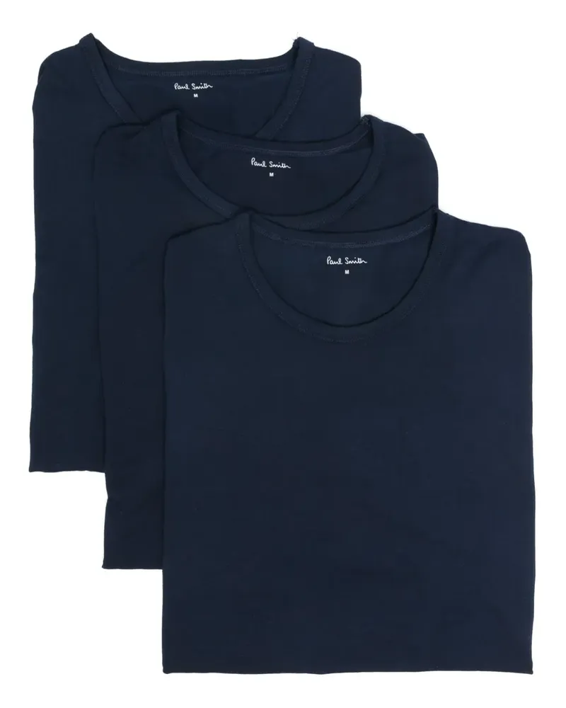 Paul Smith T-Shirts mit rundem Ausschnitt (3er-Set) - Blau Blau