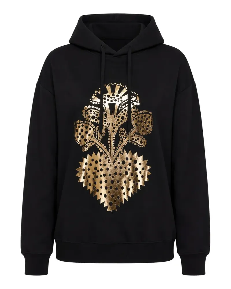 Cynthia Rowley Heart of Gold hoodie - Schwarz Schwarz