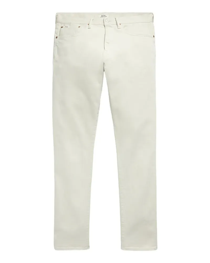 Ralph Lauren Slim-Fit-Jeans mit Logo-Stickerei - Nude Nude