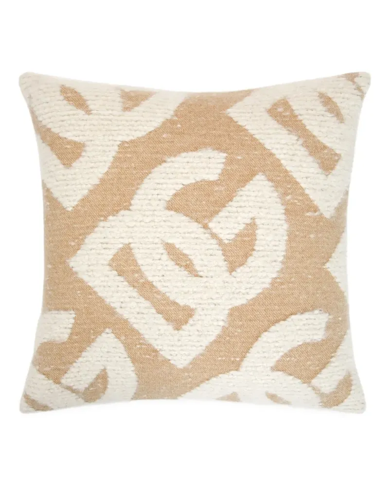 Dolce & Gabbana patterned cushion - Nude Nude